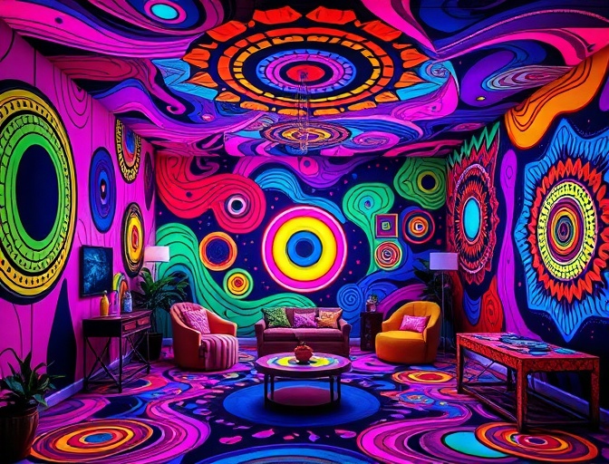 Psychedelic Art Space